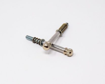 S & S (Super E, B, G) or Keihin Carburetor Idle and Accelerator Adjustment Knobs (Nickel)